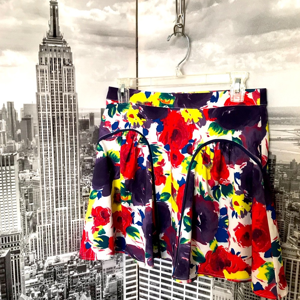 URBN: Pin & Needles Floral Skirt Size 4